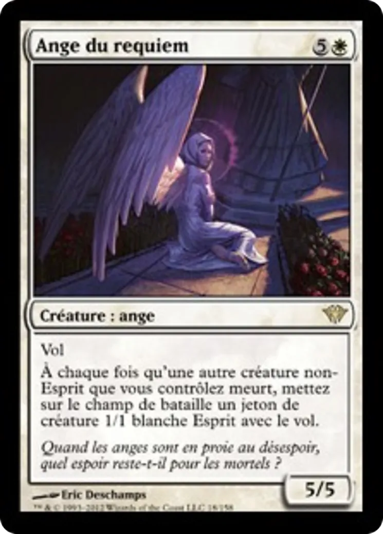 Ange du requiem — Dark Ascension — Magic: The Gathering