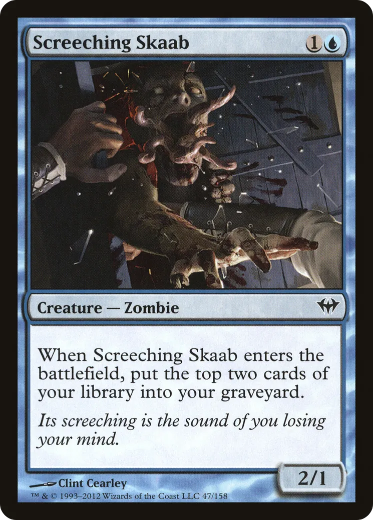 Skaab grinçant — Dark Ascension — Magic: The Gathering