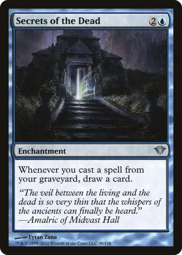 Secrets des morts — Dark Ascension — Magic: The Gathering