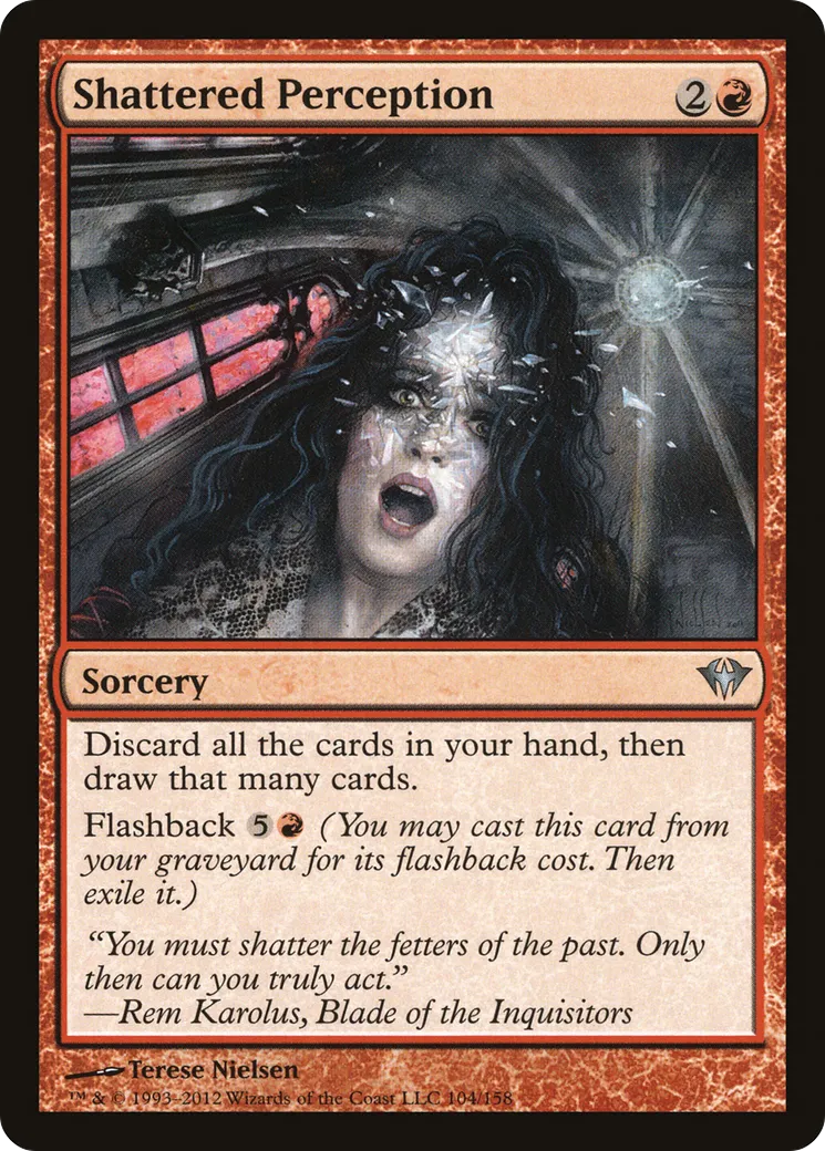 Shattered Perception — Dark Ascension — Magic: The Gathering