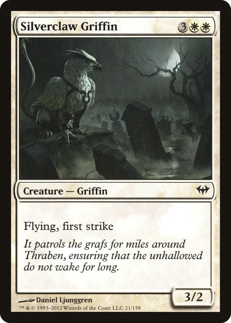 Silverclaw Griffin — Dark Ascension — Magic: The Gathering