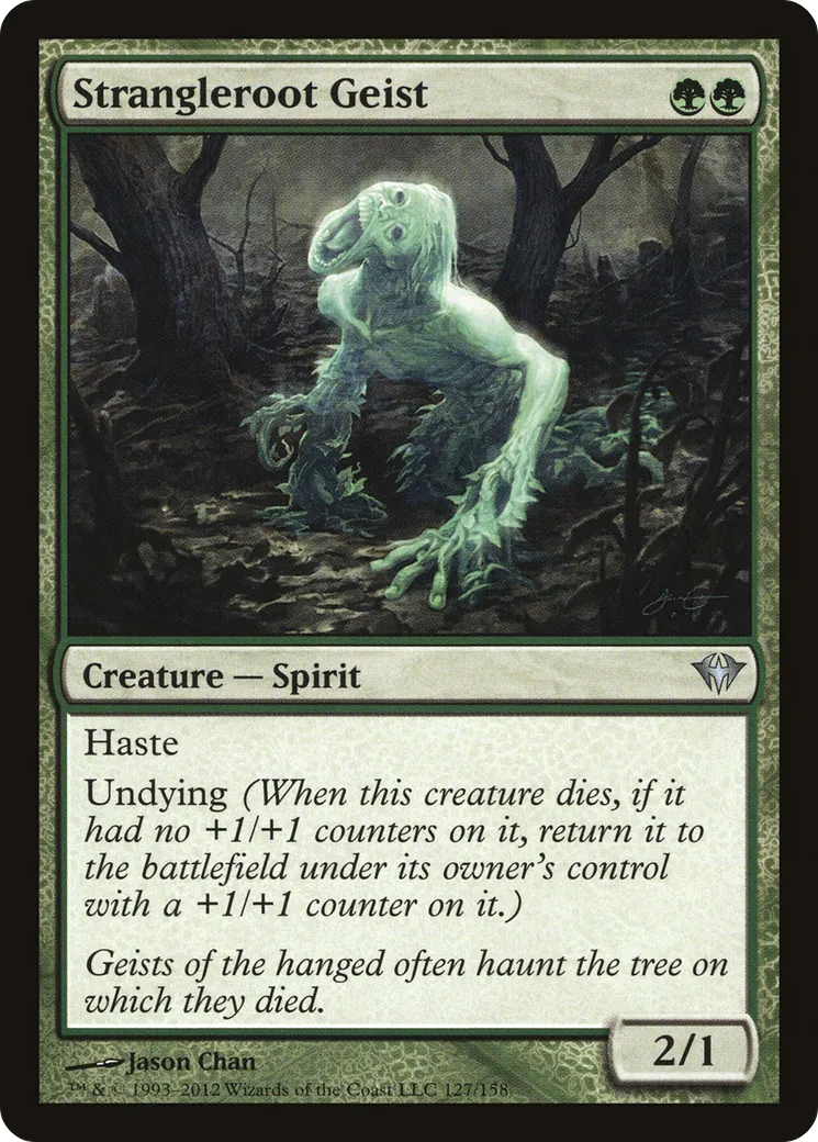 Geist étrangleracine — Dark Ascension — Magic: The Gathering