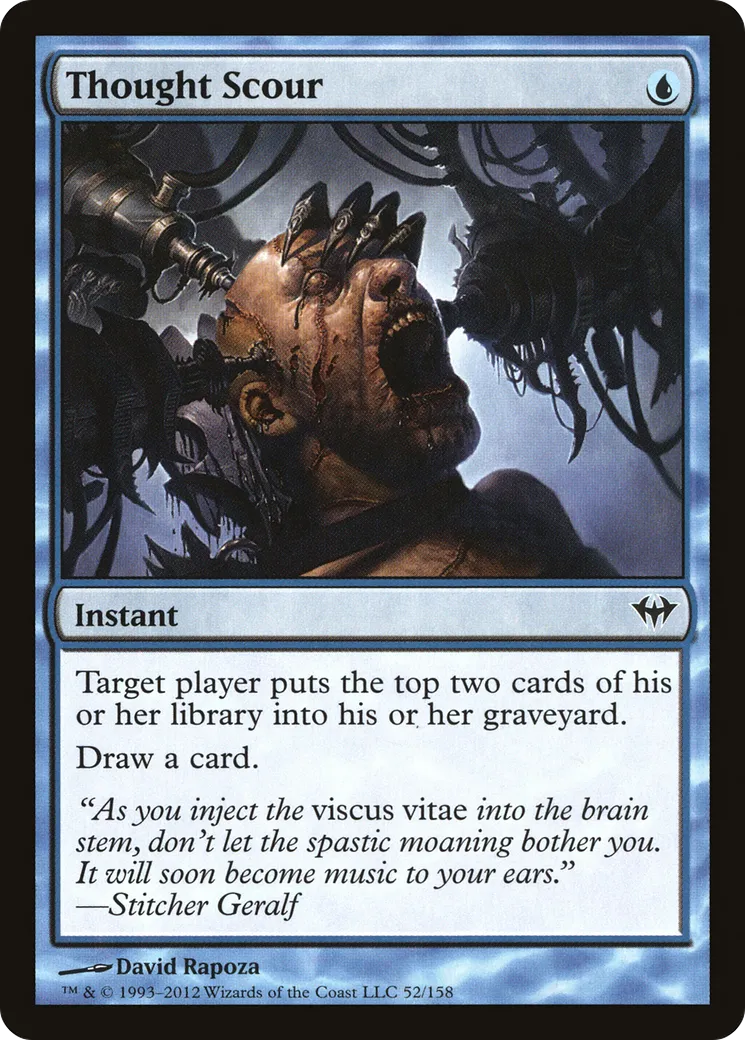 Écurage de pensée — Dark Ascension — Magic: The Gathering