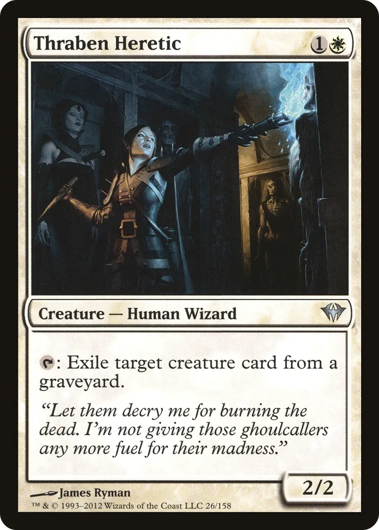Thraben Heretic — Dark Ascension — Magic: The Gathering
