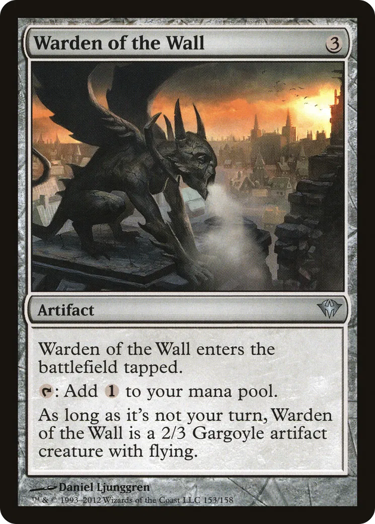 Garde du mur — Dark Ascension — Magic: The Gathering