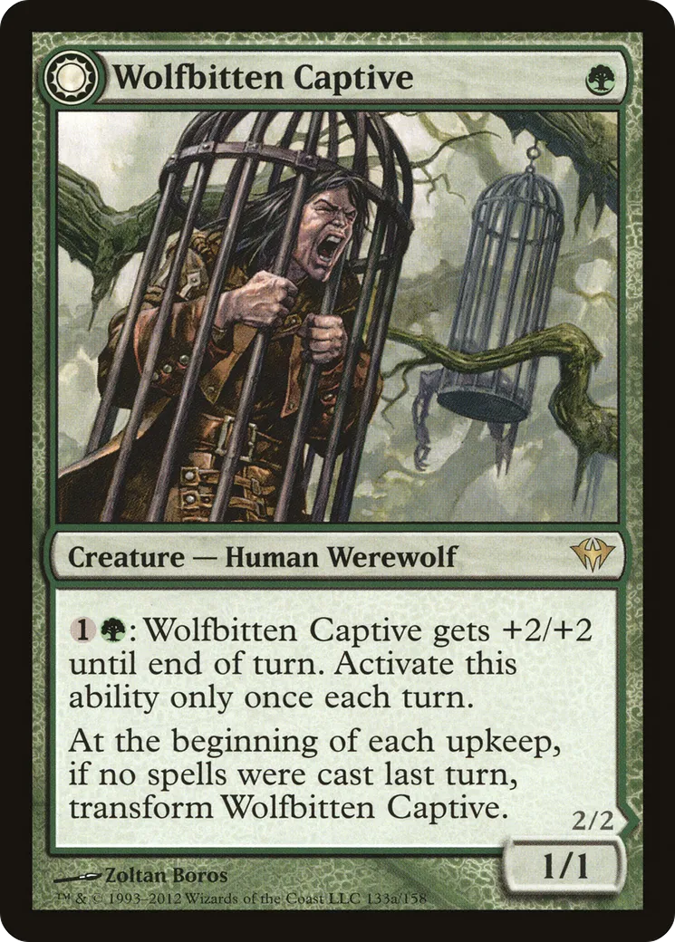 Captif mordu par le loup // Tueur Krallenhorde — Dark Ascension — Magic: The Gathering