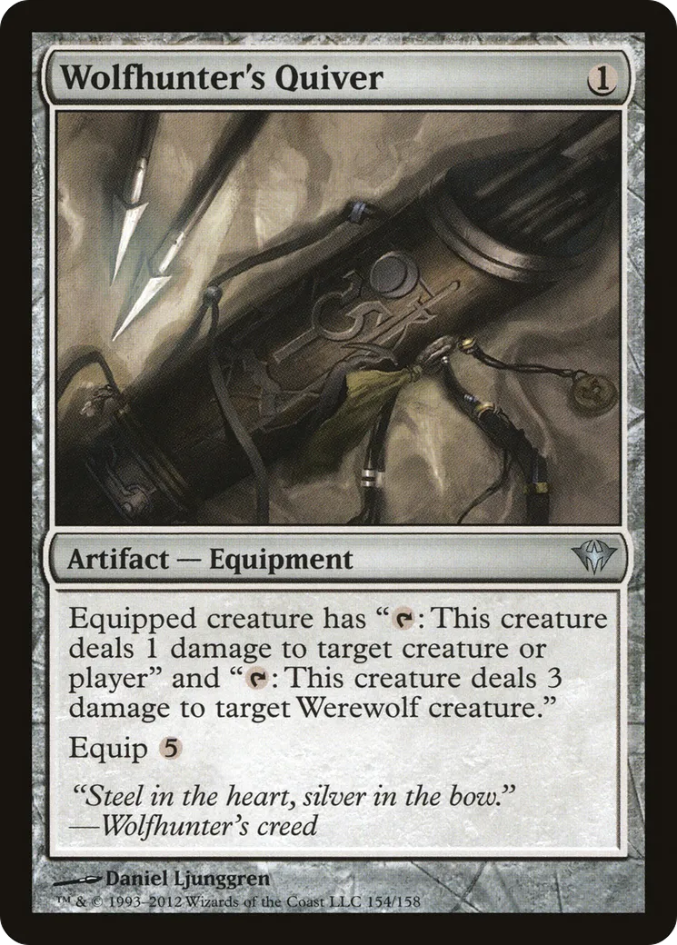 Carquois du chasseur de loups — Dark Ascension — Magic: The Gathering