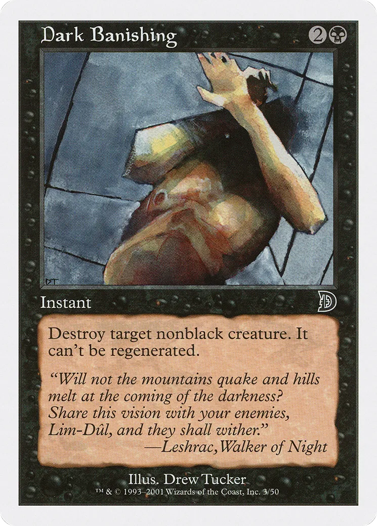 Dark Banishing — Deckmasters — Magic: The Gathering