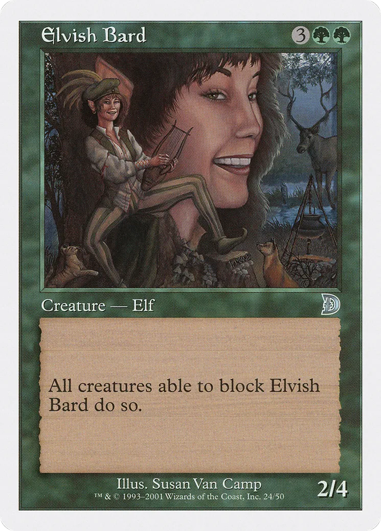 Elvish Bard — Deckmasters — Magic: The Gathering