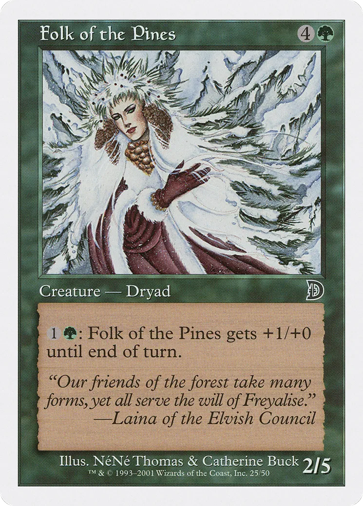 Folk of the Pines — Deckmasters — Magic: The Gathering