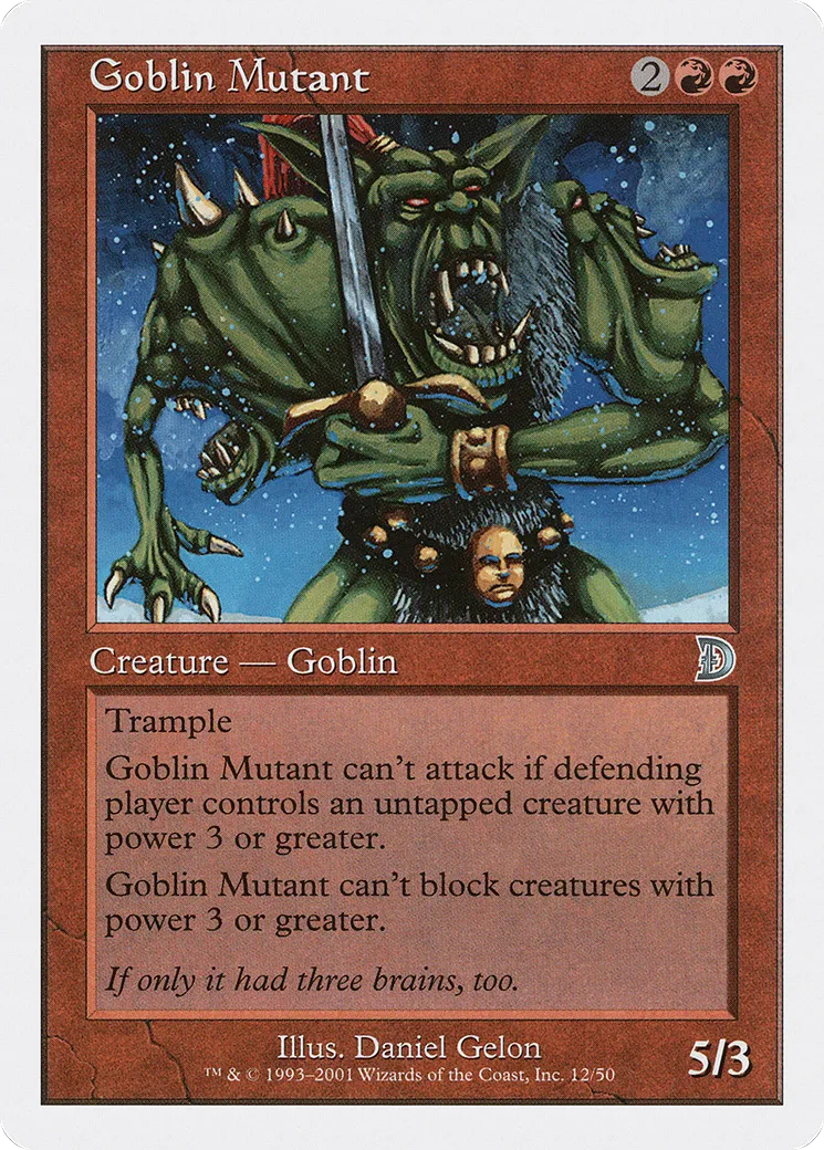 Goblin Mutant — Deckmasters — Magic: The Gathering