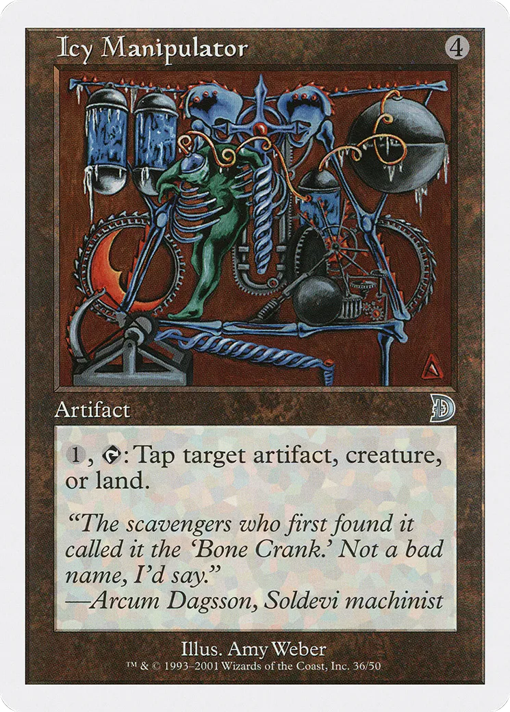 Icy Manipulator — Deckmasters — Magic: The Gathering