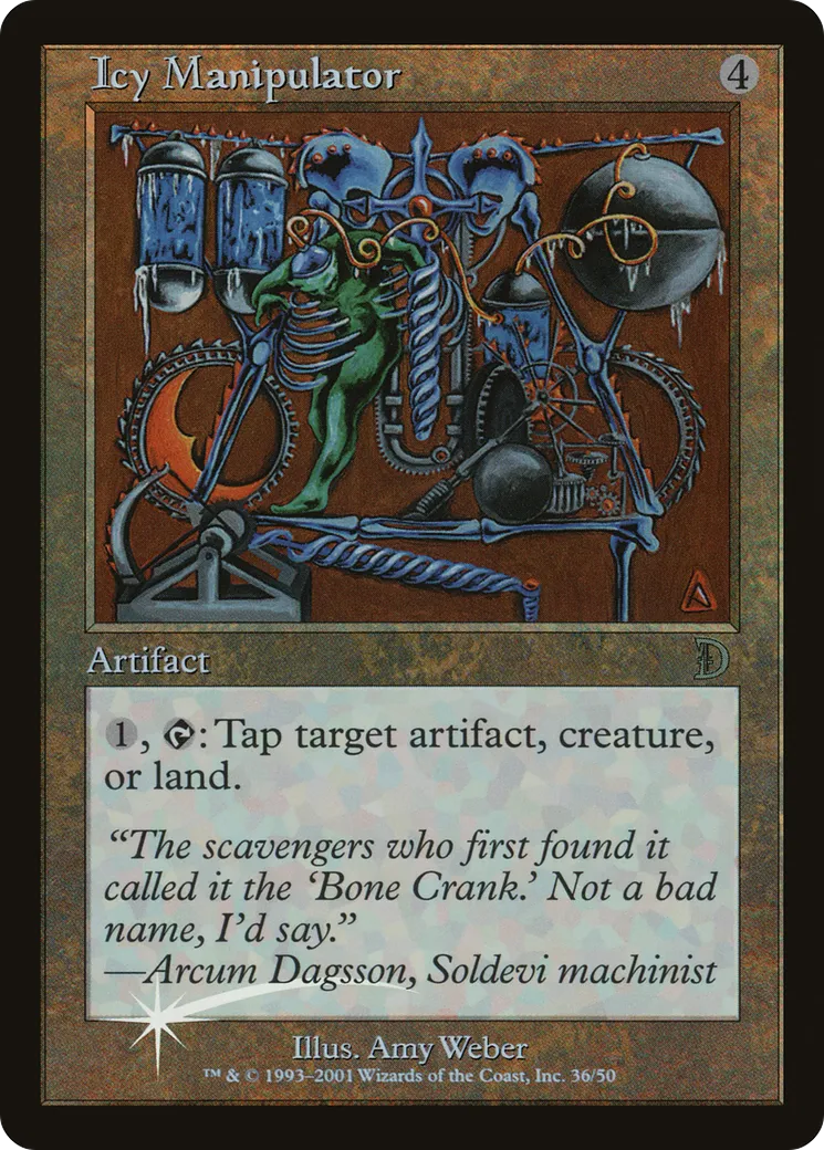 Icy Manipulator — Deckmasters — Magic: The Gathering
