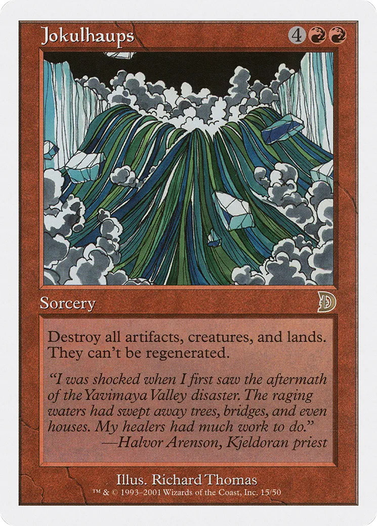 Jokulhaups — Deckmasters — Magic: The Gathering