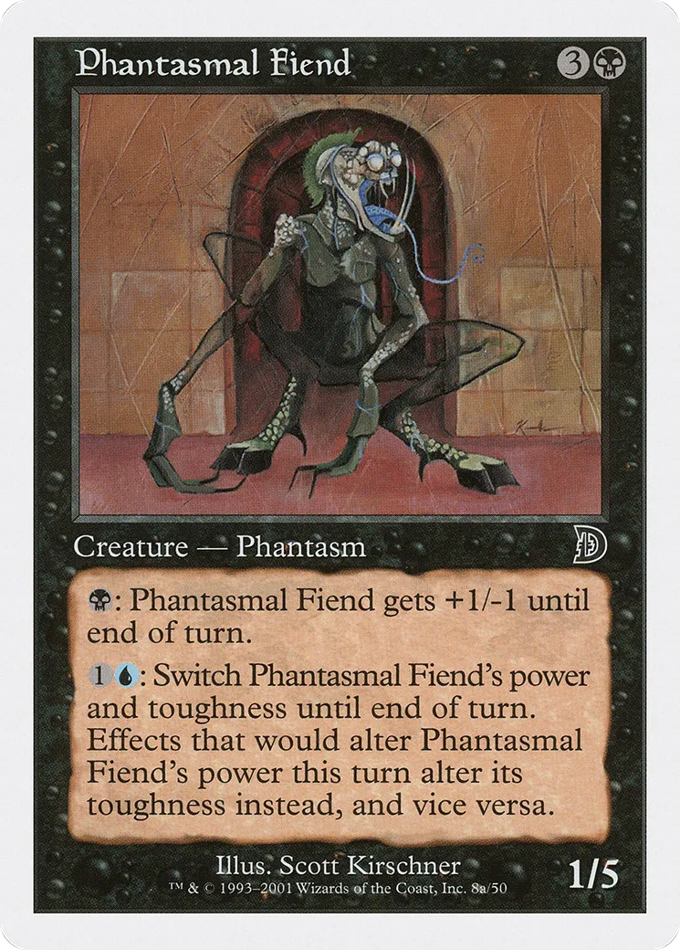 Phantasmal Fiend — Deckmasters — Magic: The Gathering