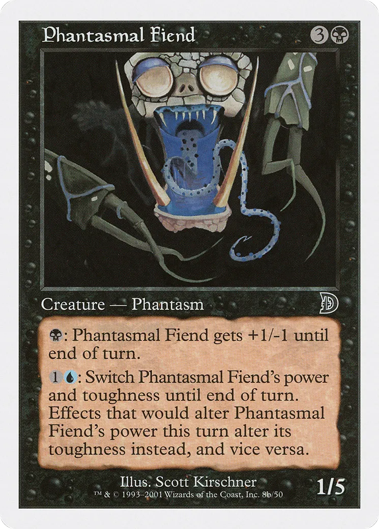 Phantasmal Fiend — Deckmasters — Magic: The Gathering