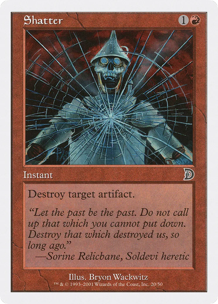 Shatter — Deckmasters — Magic: The Gathering