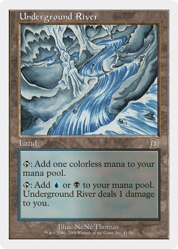 Underground River — Deckmasters — Magic: The Gathering