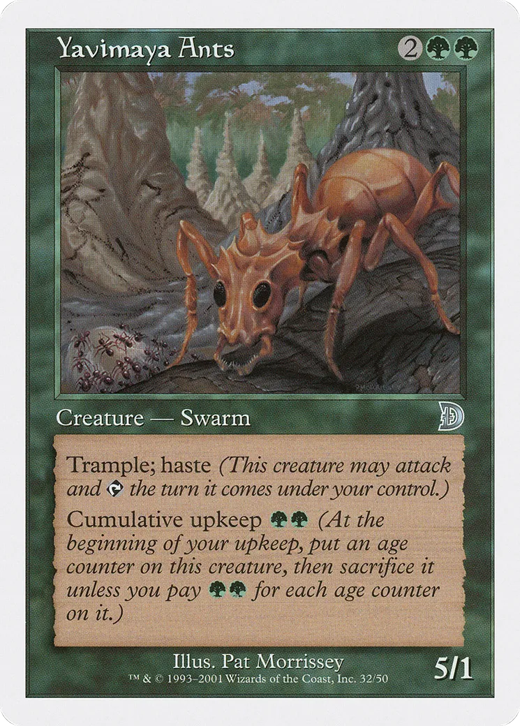 Yavimaya Ants — Deckmasters — Magic: The Gathering