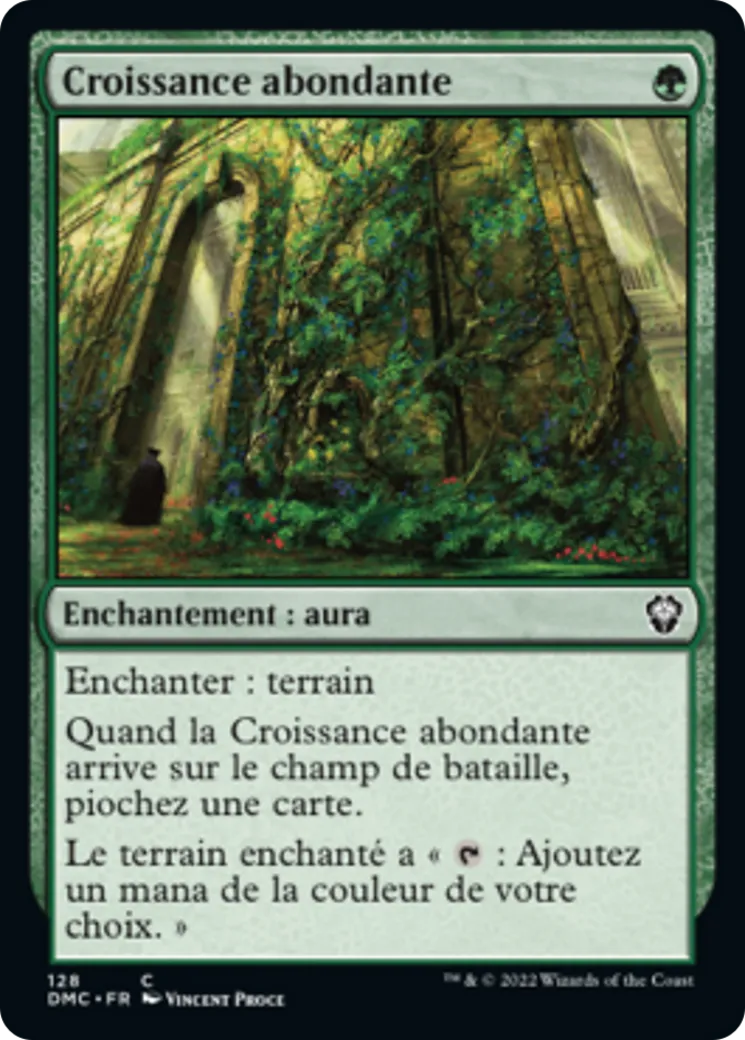 Croissance abondante — Dominaria United Commander — Magic: The Gathering
