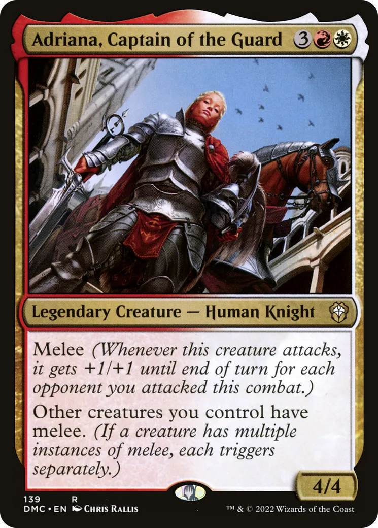 Adriana, Captain of the Guard from Dominaria United Commander - Magic: The Gathering