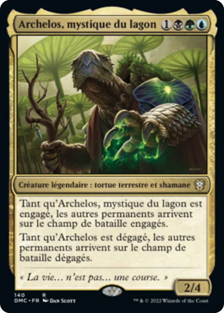 Archelos, mystique du lagon — Dominaria United Commander — Magic: The Gathering
