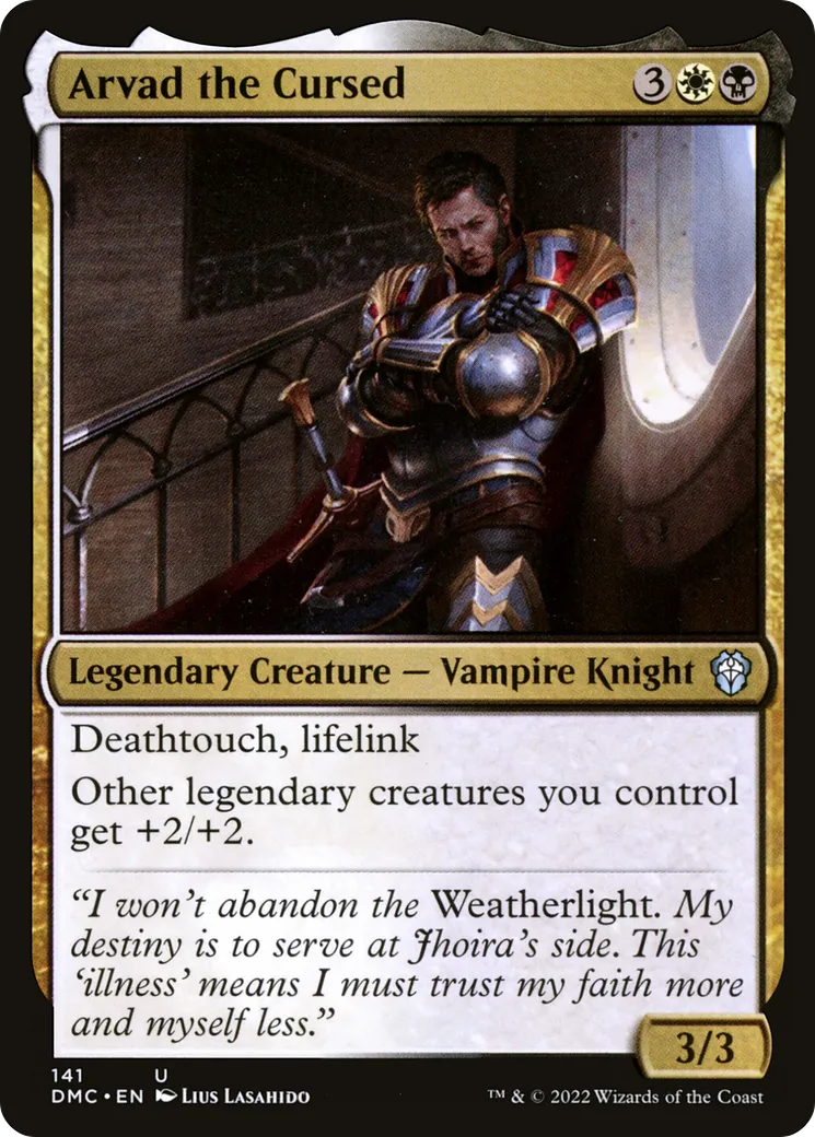 Arvad the Cursed — Dominaria United Commander — Magic: The Gathering