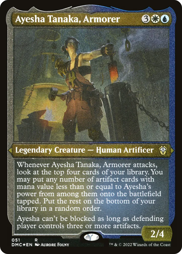 Ayesha Tanaka, armurière — Dominaria United Commander — Magic: The Gathering