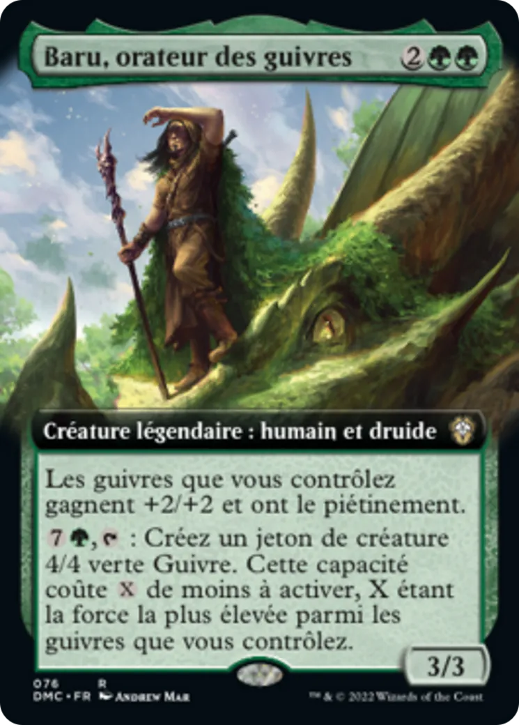 Baru, orateur des guivres — Dominaria United Commander — Magic: The Gathering