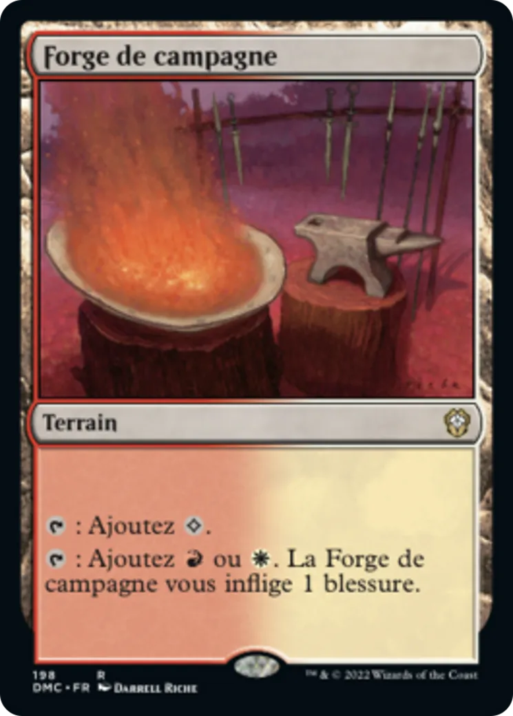 Forge de campagne from Dominaria United Commander - Magic: The Gathering