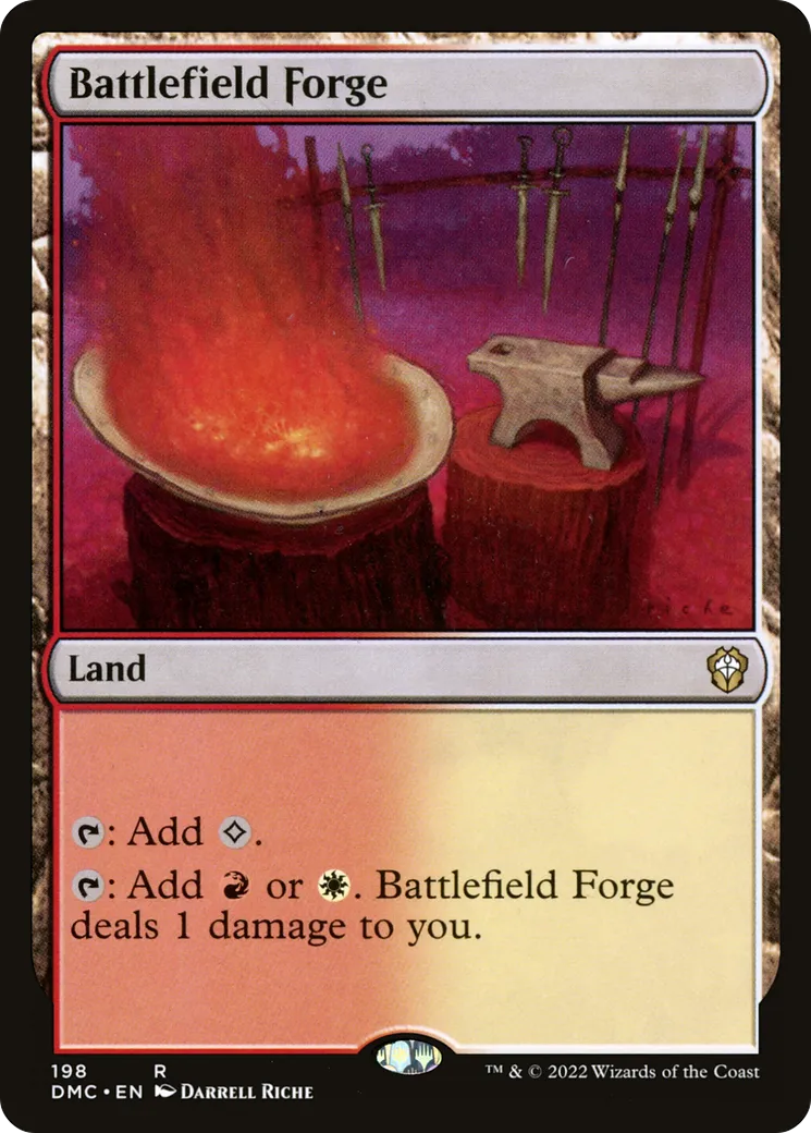 Battlefield Forge — Dominaria United Commander — Magic: The Gathering