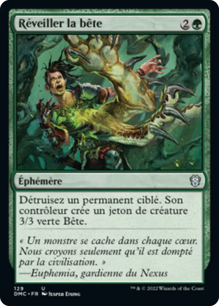 Réveiller la bête — Dominaria United Commander — Magic: The Gathering