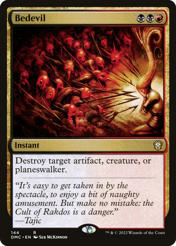 Bedevil — Dominaria United Commander — Magic: The Gathering