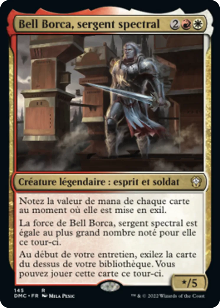 Bell Borca, sergent spectral — Dominaria United Commander — Magic: The Gathering