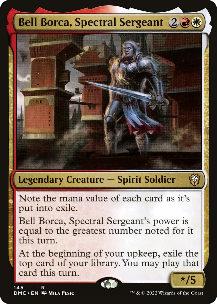 Bell Borca, Spectral Sergeant — Dominaria United Commander — Magic: The Gathering