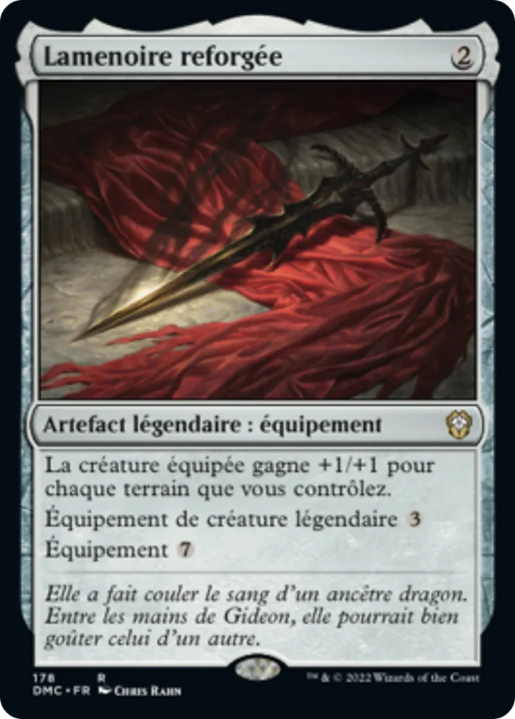 Lamenoire reforgée — Dominaria United Commander — Magic: The Gathering