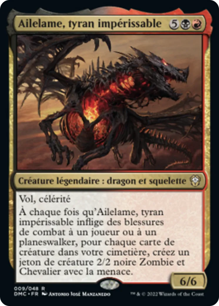 Ailelame, tyran impérissable from Dominaria United Commander - Magic: The Gathering