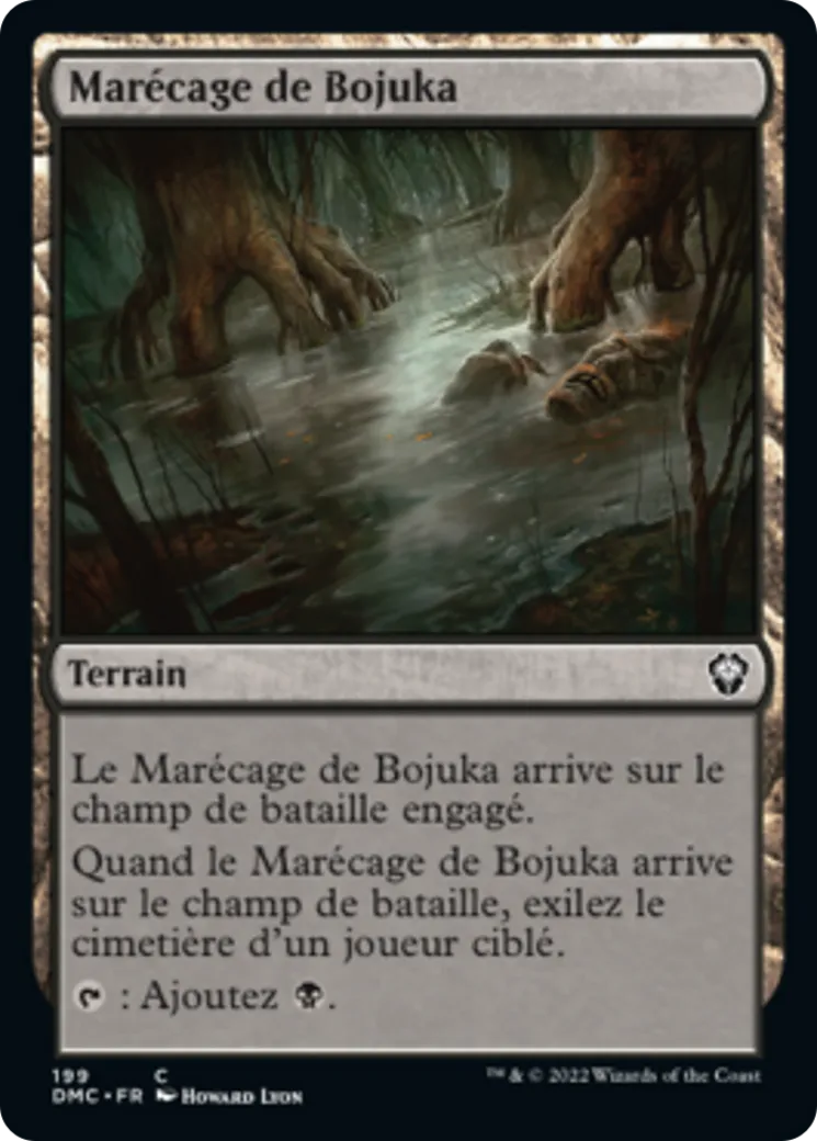Marécage de Bojuka — Dominaria United Commander — Magic: The Gathering