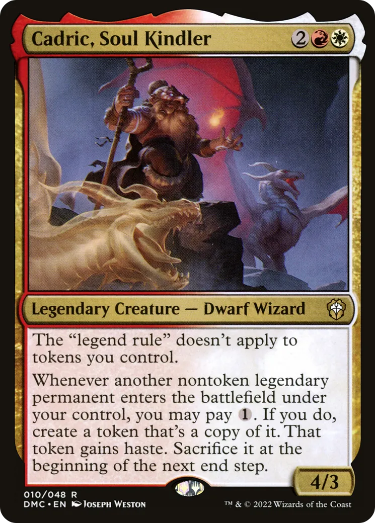 Cadric, Soul Kindler — Dominaria United Commander — Magic: The Gathering