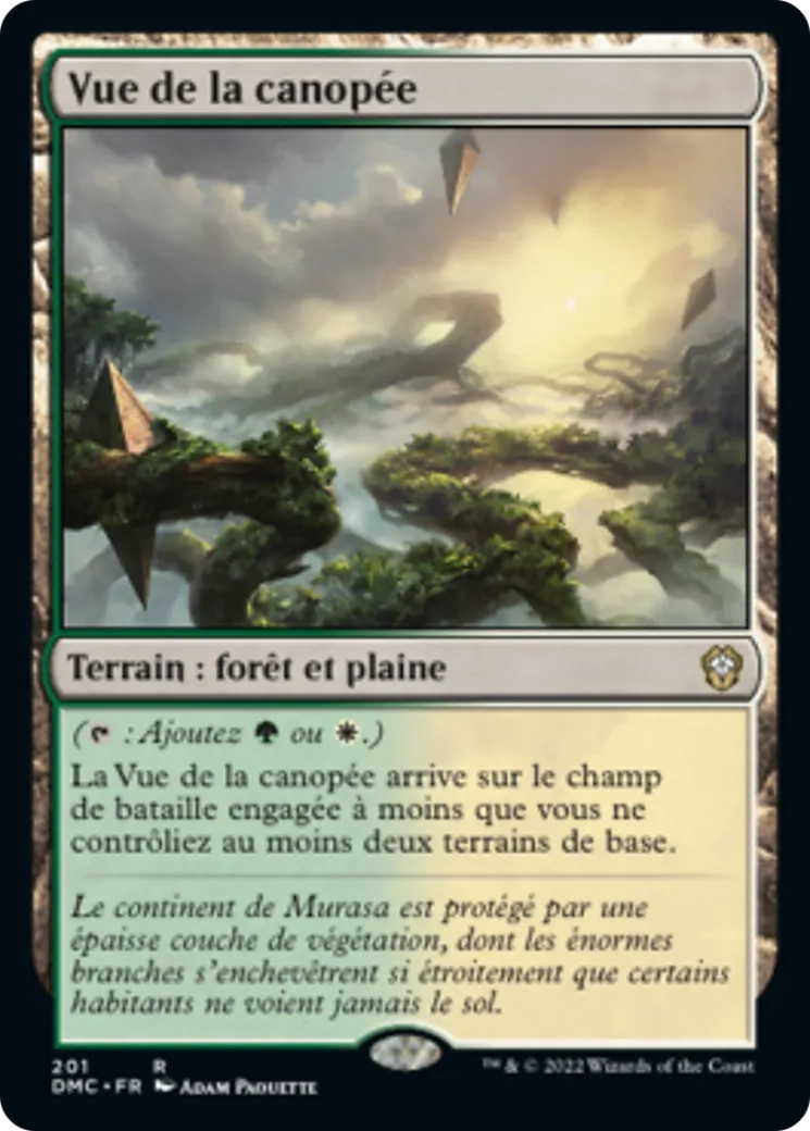Vue de la canopée — Dominaria United Commander — Magic: The Gathering