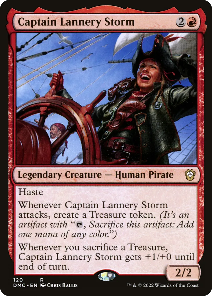 Captain Lannery Storm — Dominaria United Commander — Magic: The Gathering
