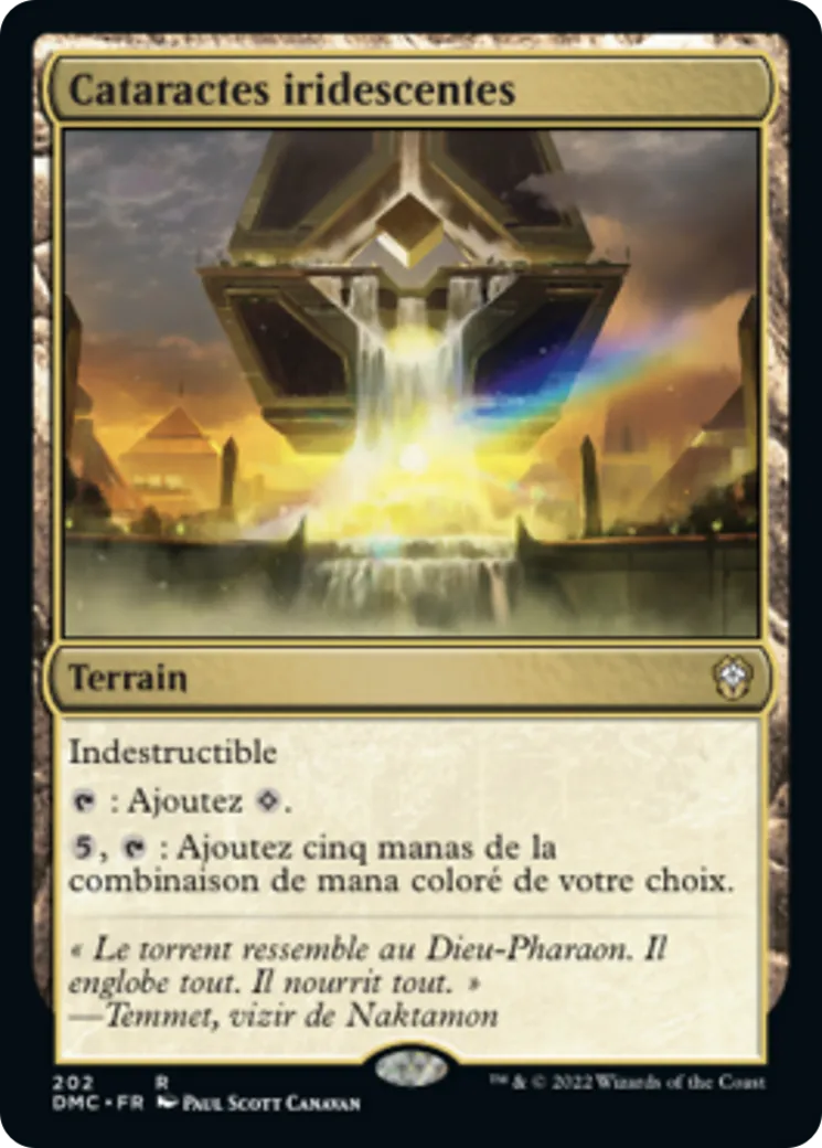 Cataractes iridescentes from Dominaria United Commander - Magic: The Gathering