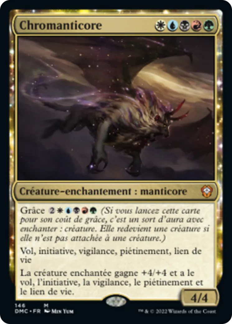 Chromanticore from Dominaria United Commander - Magic: The Gathering