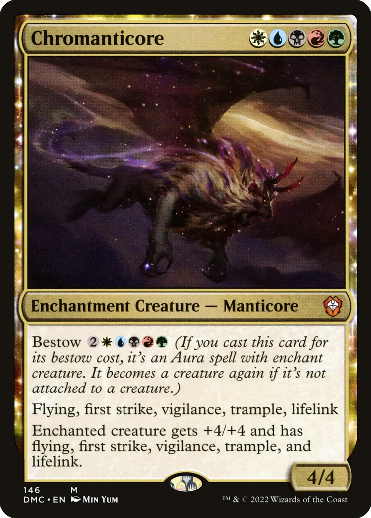 Chromanticore from Dominaria United Commander - Magic: The Gathering