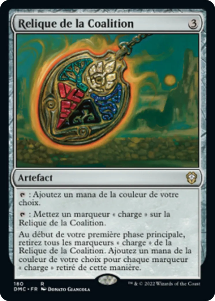 Relique de la Coalition — Dominaria United Commander — Magic: The Gathering
