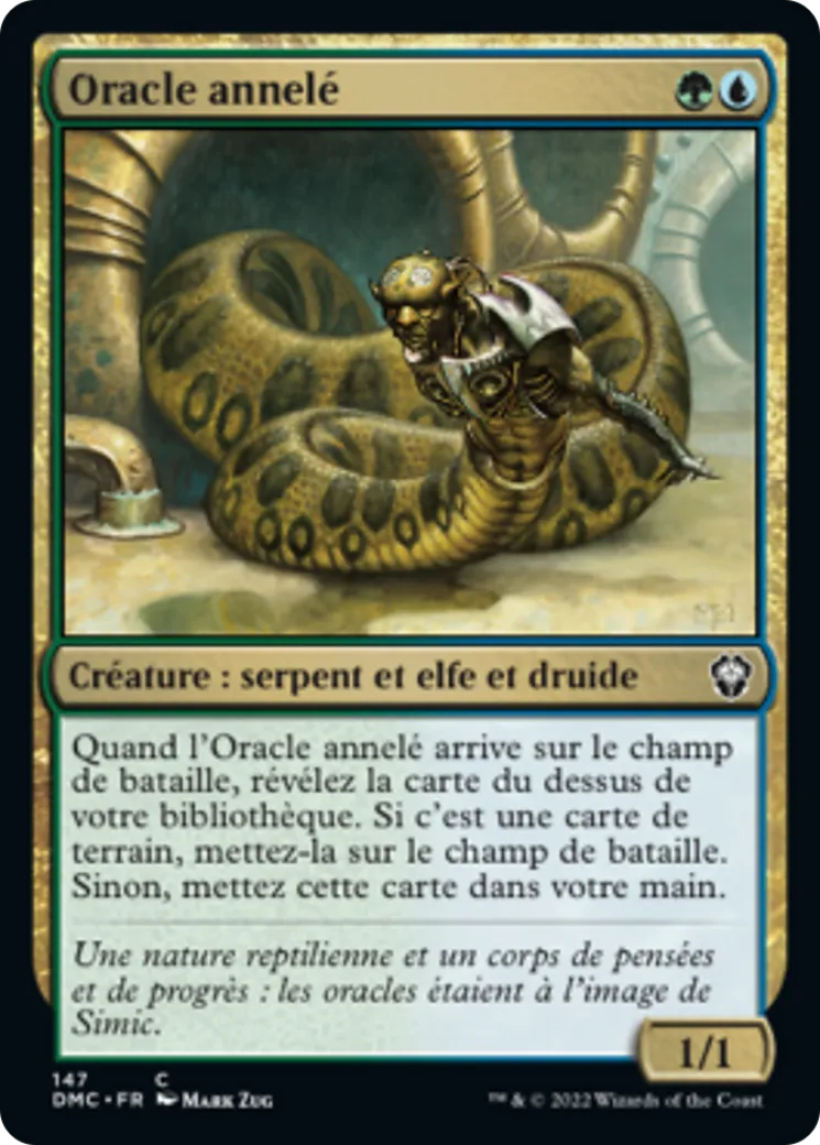 Oracle annelé from Dominaria United Commander - Magic: The Gathering