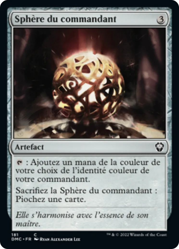 Sphère du commandant from Dominaria United Commander - Magic: The Gathering