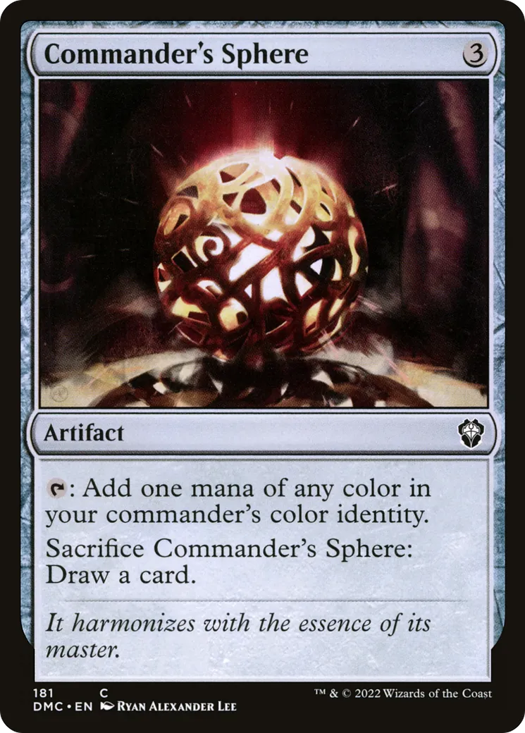 Commander's Sphere — Dominaria United Commander — Magic: The Gathering