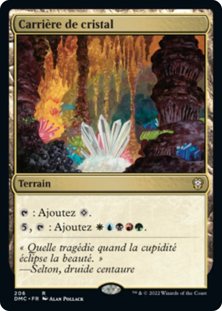 Carrière de cristal — Dominaria United Commander — Magic: The Gathering