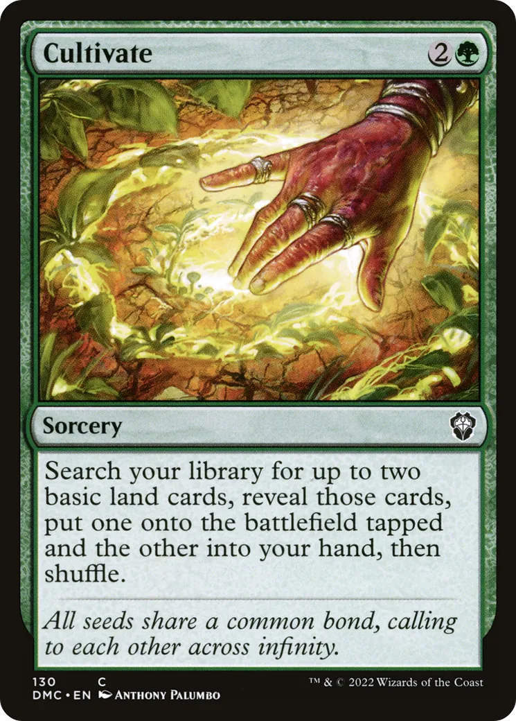 Cultivate — Dominaria United Commander — Magic: The Gathering